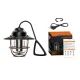 Kempinga lampa Superfire T57, 7 režīmi, USB-C, melna