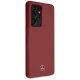 Mercedes Samsung Galaxy S21 Ultra vāciņš Silicone Line, sarkans