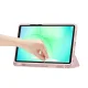 TechProtect SmartCase Pen atverams vāciņš Samsung Galaxy Tab A9+ 11.0, rozā