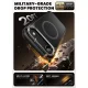 Supcase IBLSN Ares Flip Mag MagSafe vāciņš iPhone 17 Air, melns