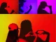LED RGB saulrieta un saullēkta imitācijas projektors ar tālvadības pulti, USB