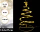 Ziemassvētku Egle Rotājums Dekorācija LED Eglīte, Silti balta | LED Christmas Tree Luminous Decoration