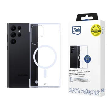 3mk Just20g MagCase vāciņš Samsung Galaxy S22 Ultra 5G Caurspīdīgs