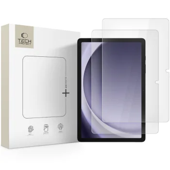 Tech-Protect Glass Fit+ aizsargstikls Samsung Galaxy Tab A9+ / A11+ Plus 11.0 (2 gab.), caurspīdīgs