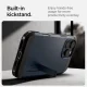Spigen iPhone 16 Pro vāciņš Tough Armor MagSafe ar statīvu, tumši pelēks