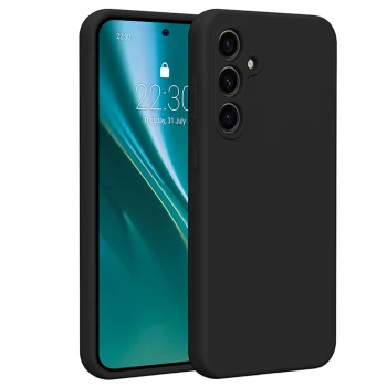 Etteri Silicone Case silikona vāciņš Samsung Galaxy S23 FE Melns