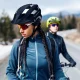 Wozinsky MTB velosipēdista ķivere ar noņemamu nagu, L izmērs (57-62 cm), melna/sudraba
