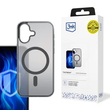 3mk Frosty MagCase vāciņš Apple iPhone 16 Plus - Melns