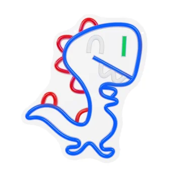 Forever Light JURASSIC BABY DINO LED Neona Lampa, Zila