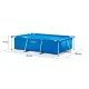 Intex 28272 karkasa baseina komplekts 300 x 200 x 75 cm