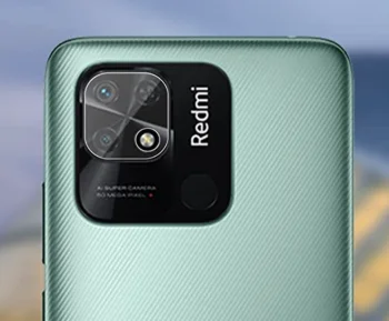 Xiaomi Redmi 10C Back Camera Lens Tempered Glass Protector | Aizmugurējās Kameras Aizsargstikls