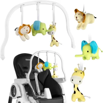 Ricokids rotaļlietu arka barošanas krēsliņiem Belo, Lindo, Tugo