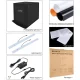 Puluz Portatīvā Studija Priekšmetu Bildēšanai Gaismas Kaste LED 60cm 3380 lmn | Photo Studio Light Box LED