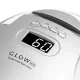 UV LED lampa nagiem Glow F2 SP 220W Sudraba