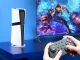 PS5 vertikālais dzesēšanas statīvs Pro un Slim modeļiem, balts