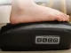 Elektriskais Shiatsu pēdu masieris ar sildīšanu Melns