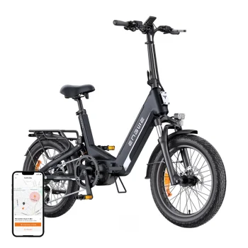Saliekams elektrovelosipēds ENGWE L20 3.0 Pro, 250W, 20", Melns