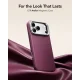 ESR Atelier Kickstand MagSafe vāciņš iPhone 18 Pro / 17 Pro, bordo
