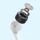 Dudao X3C ausīs ievietojamas vadu austiņas ar USB‑C, 1,2 m – baltas