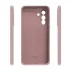 Etteri Silicone Case vāciņš Samsung Galaxy S24 FE, gaiši rozā