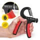 4Fizjo regulējams plaukstas espanders 10-40 kg, melns/sarkans