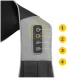4Fizjo Shiatsu ULTRA+ Šiacu Sildošs Kakla Muguras Plecu 3D Masažieris Masieris Visam Ķermenim | Back Shoulder Neck...