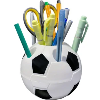 Maaleo futbola bumbas formas rakstāmgalda organizators