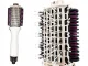 Matu žāvētājs-ķemme 3-in-1 ar jonizāciju, 1000W, Balts