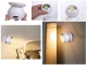 Bezvadu LED COB lampa ar kustības sensoru un magnētu, balta