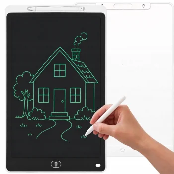 16" LCD zīmēšanas planšete ar irbuli, balta