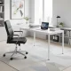 Modernhome NORD-MRW-W galds 120x60 cm, balts marmors