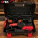 OPEX TOOLS OPX28014 Akumulatora ķēdes zāģis 12\" 21V 3.0Ah, melns/sarkans