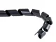 Maclean MCTV-687 B kabeļu organizators, 20.4-22mm, 3m, melns