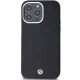 BMW iPhone 15 Pro Max vāciņš Signature Wrapped Metal MagSafe, melns