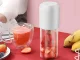 Bezvadu mini blenderis smūtijiem, 150W, 400ml, Balts