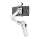 Aochuan Smart X2 viedtālruņa stabilizators ar RGB apgaismojumu, balts