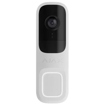 Viedais video durvju zvans Ajax DoorBell, balts