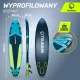 Piepūšamais SUP dēlis TSUNAMI PRO 350 cm T14 ar piederumiem