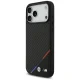 BMW M Carbon Tricolor Line MagSafe vāciņš iPhone 17 Pro Max, melns