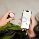 SBS Track My Circle IP65 meklētājs ar Apple Find My atbalstu, balts