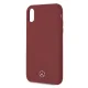 Mercedes iPhone XR vāciņš Silicone Line, sarkans
