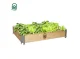 Koka paaugstinātā dārza dobe KLASIKA GARDEN 1200x800x195 mm