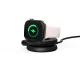 Tech-Protect A55 2in1 MagSafe Qi2.2 bezvadu lādētājs 25W, melns