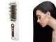 Matu Taisnojošā Suka Elektriskais Bezvadu Matu Taisnotājs, Balts | Hair Straightening Brush