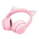 Bezvadu spēļu austiņas ONIKUMA B90, Bluetooth 5.0, RGB, rozā