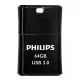 USB zibatmiņa Philips Pico Edition 64 GB USB 3.0, melna