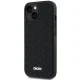 DKNY iPhone 15 Plus vāciņš 3D Rubber Repeat Pattern, melns