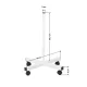 Activeshop S4 LED palielināmā lampa ar statīvu