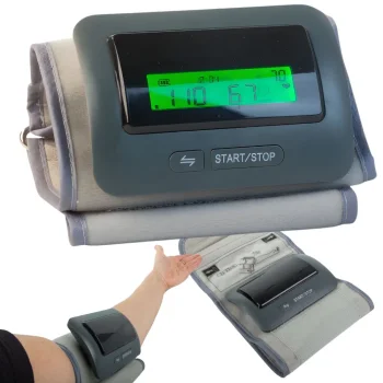 Automātiskais augšdelma asinsspiediena mērītājs ar LCD ekrānu