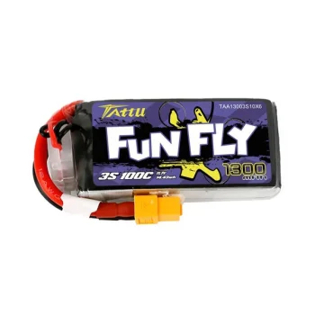 Akumulators Tattu Funfly 1300mAh 11.1V 100C 3S1P